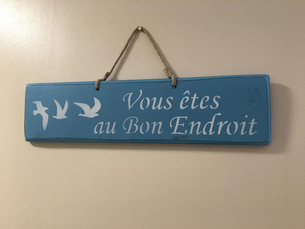 Le Bon Endroit En Bord De Mer, Vue Mer , Parking Et Wifi Вимере Екстериор снимка